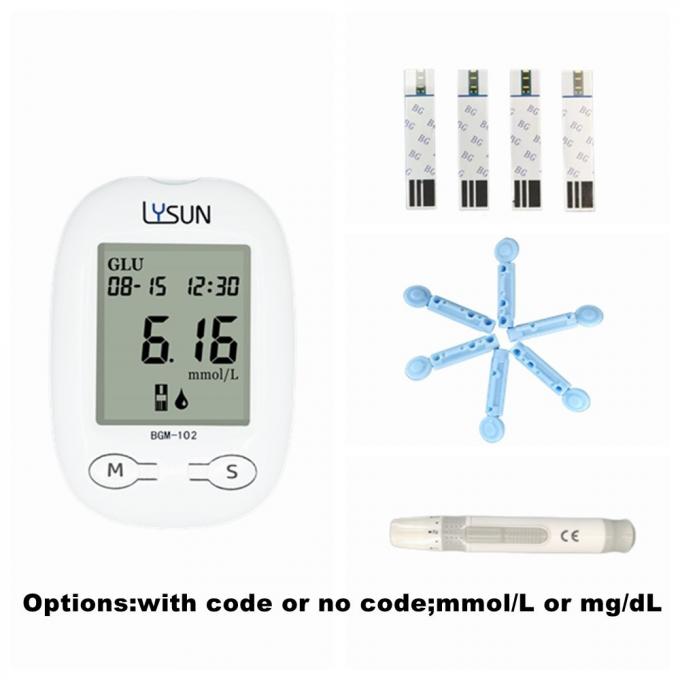 Simple Operation Smart Glucose Monitor Diabetes Detecting 0
