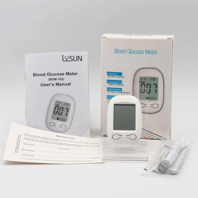High Precision Blood Glucose Meter Diabetes Monitor BGM-102 2
