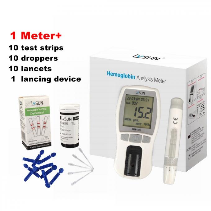 Portable Handheld Hemoglobin Analysis Meter 1