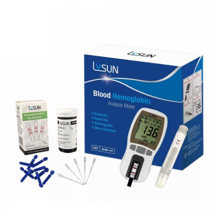 High Quality Fully Automatic Hemoglobin Meter Analyzer 0