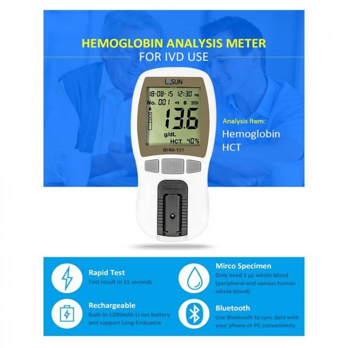 High Quality Fully Automatic Hemoglobin Meter Analyzer 4