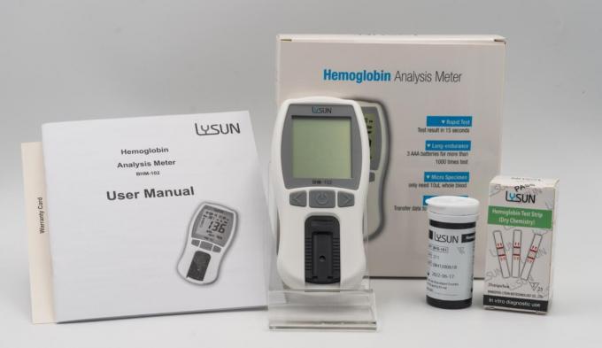 Lysun Factory Supply Hot-selling Cheap Hemoglobin Analyzer HB Test Meter 3