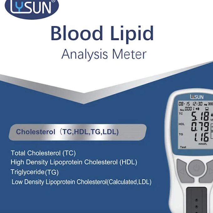 Fast And Convenient LPM-102 Blood Lipid Test Meter 500 Records 1