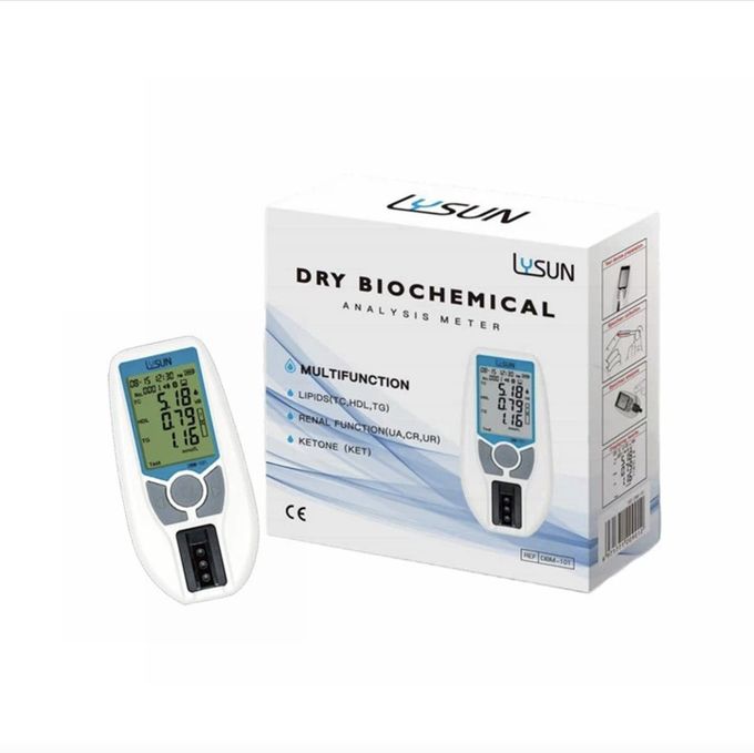 Lysun DBM-101 Multi-Functional Blood Lipid And Renal Function Blood Test 4