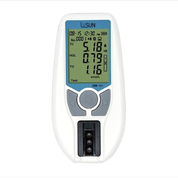 Lysun DBM-101 Lipid Tester Renal Function Testing With Bluetooth Syncing 3