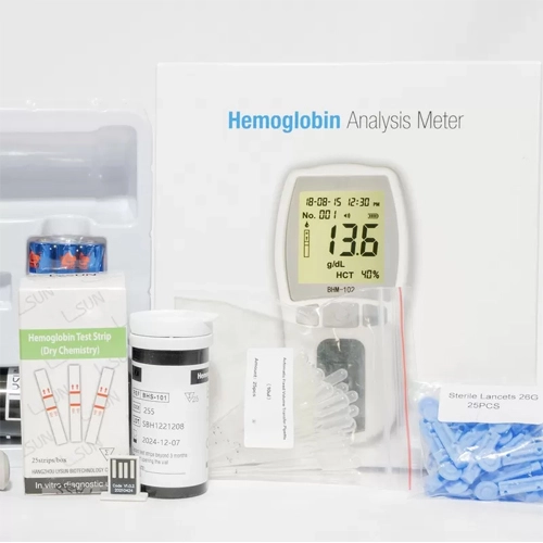1200mAh Hemoglobin Tester HCT Analyzer With User-Friendly Interface BHM-101