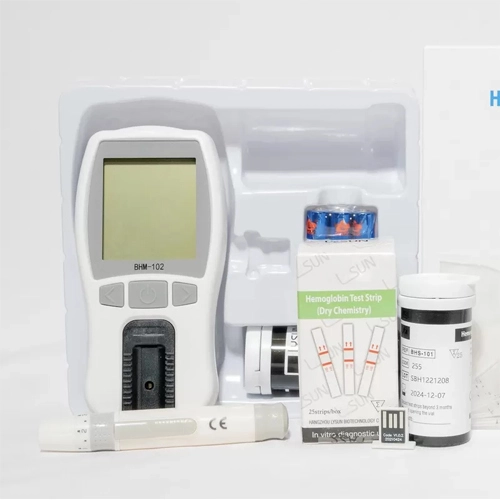 CE Hemoglobin Tester Hemoglobin And Hematocrit Machine 800 Records
