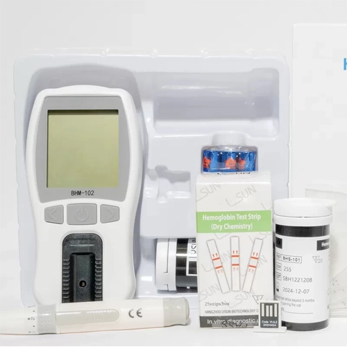 1200mAh Microtouch Home Hemoglobin Analysis Digital Meter BHM-101
