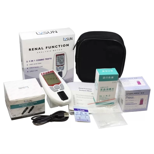 Monitoring Uric Acid Levels Uric Acid Tester With RFM-101 Portable Meter