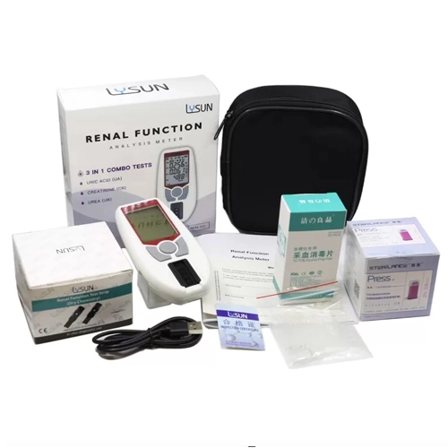 1200mAh Uric Acid Tester With RFM-101 Rapid Test Meter