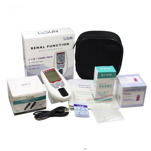 500 Records Gout Test Kit Uric Acid Tester With RFM-101 Reflectance Photometer