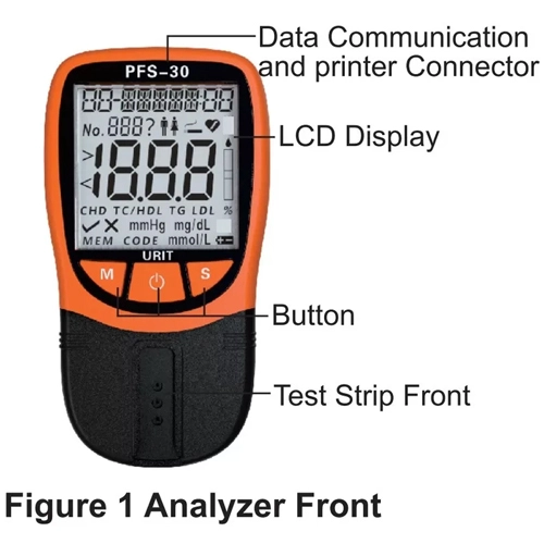 Blood Lipid Analyzer PFS-30 (With Bluetooth) PFS-30A