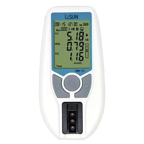 DBM-101 Renal Function Test Lipid Tester 3 In 1 Cholesterol Meter