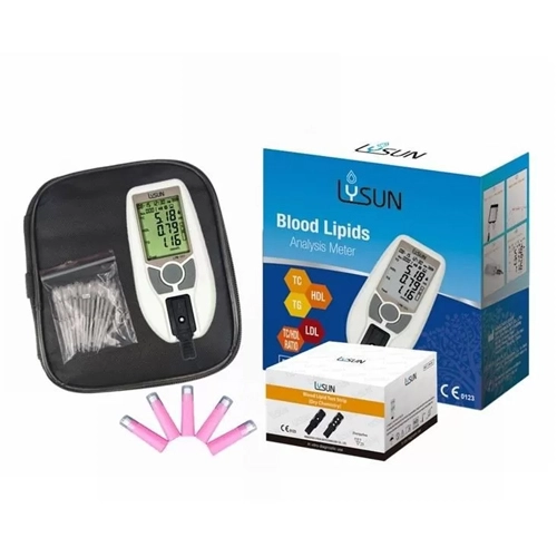 IVD Reagent Lipid Profile Dry Chemistry Test Strips By Meter Portable Lipid Profile Analyzer