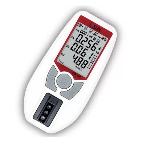 New Design Renal Function Analyzer For Uric Acid(UA)/Creatinine(CR)/Urea(UR) Clinic Home Use