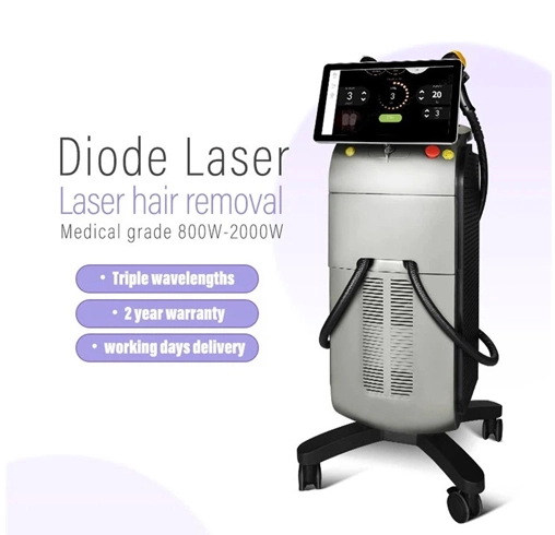 Diode Laser Hair Removal Machine One Handle Machine D2